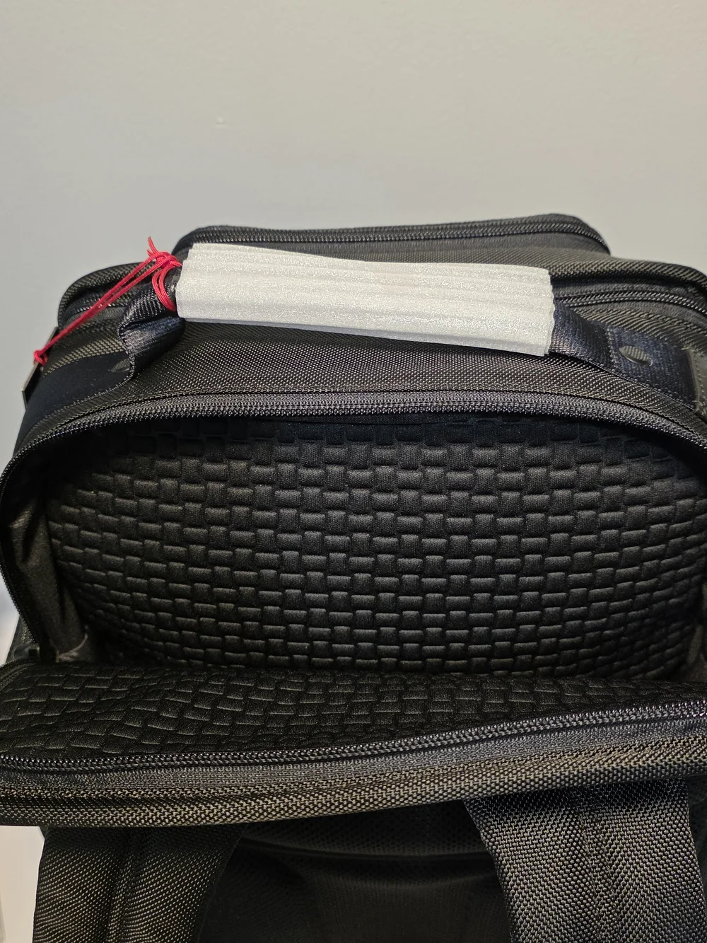 Tumi Black Tactical Nylon Backpack for Men